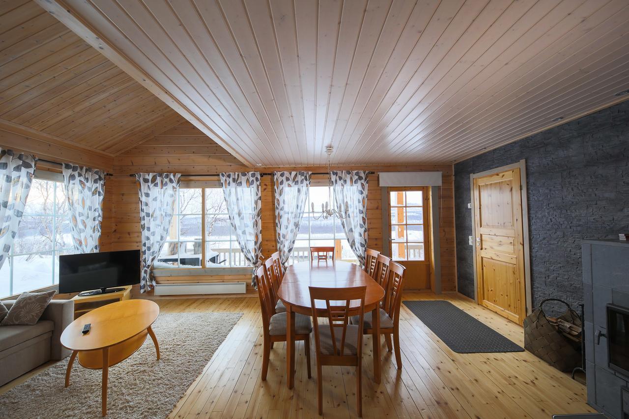 Arctic Aurora Borealis cottages Nuorgam Esterno foto