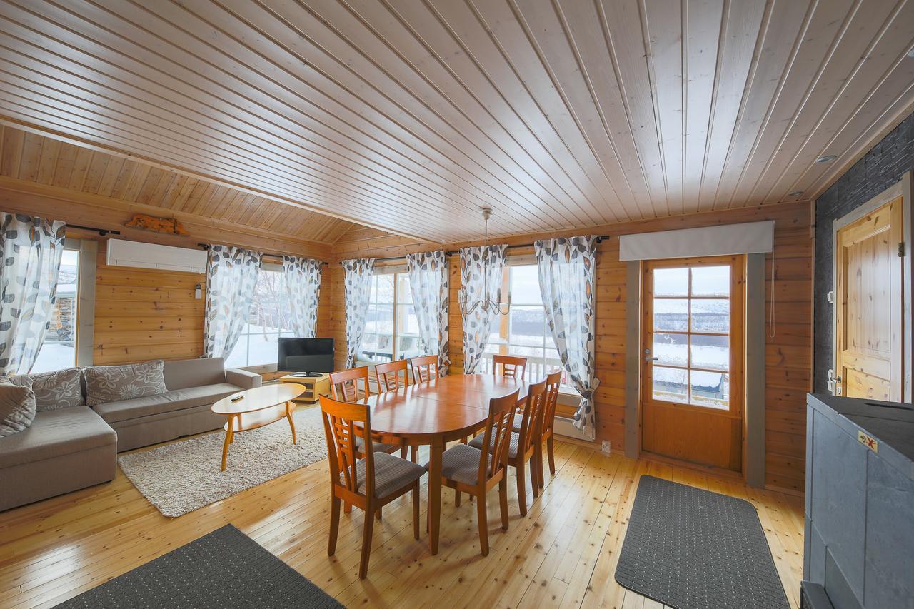 Arctic Aurora Borealis cottages Nuorgam Esterno foto